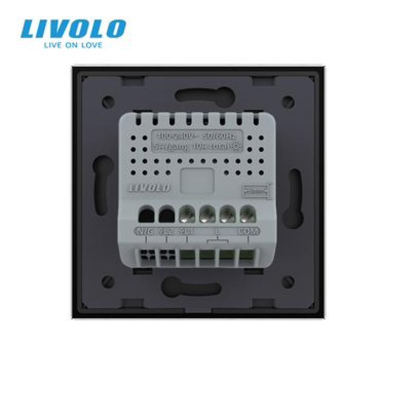 Умный сенсорный диммер Livolo черный ZigBee (VL-C7FC1D2Z-2GBP) - 4