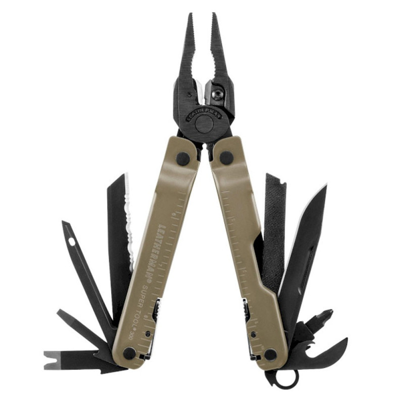 Мультитул Leatherman Super Tool 300M Black/Coyote (832762) - 3