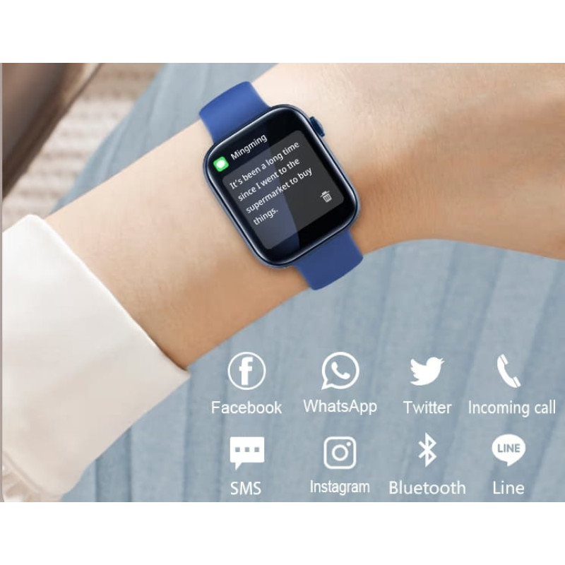 Смарт-часы Globex Smart Watch Atlas Blue - 3