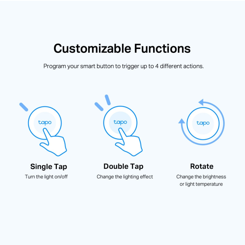 TP-Link Умная кнопка Tapo S200B 868Mhz / 922MHz - 2