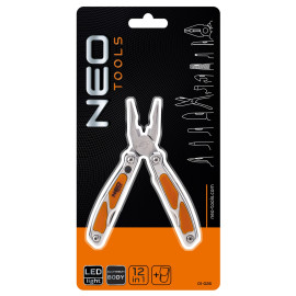  Neo Tools 01-026 Мультитул, 12 элементов, с LED