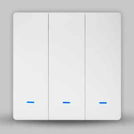 Zigbee выключатель Tuya белый (3 клавиши)