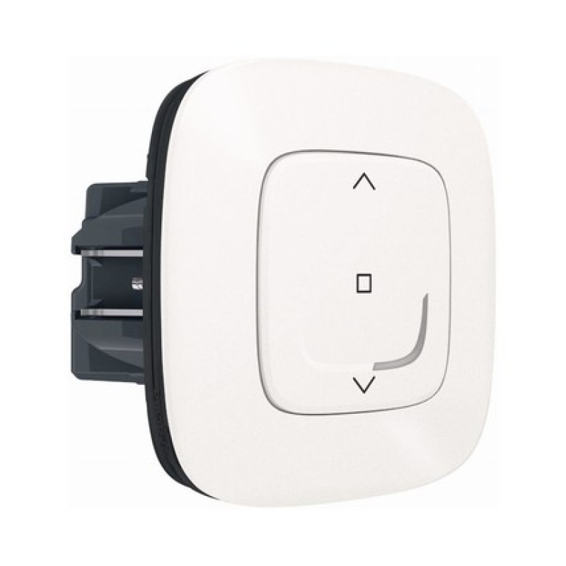 Legrand Розумний вимикач жалюзі (Valena Allure with NETATMO) [Перловий]