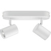 WiZ Светильник точечный накладной умный IMAGEO Spots, 2х5W, 2200-6500K, RGB, Wi-Fi, белый