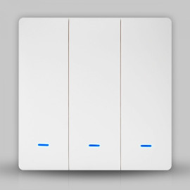 Zigbee вимикач Tuya/Ewelink білий (3 клавіші)