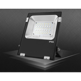 Светодиодный прожектор 20W, RGB+CCT, WI-FI, (AC)