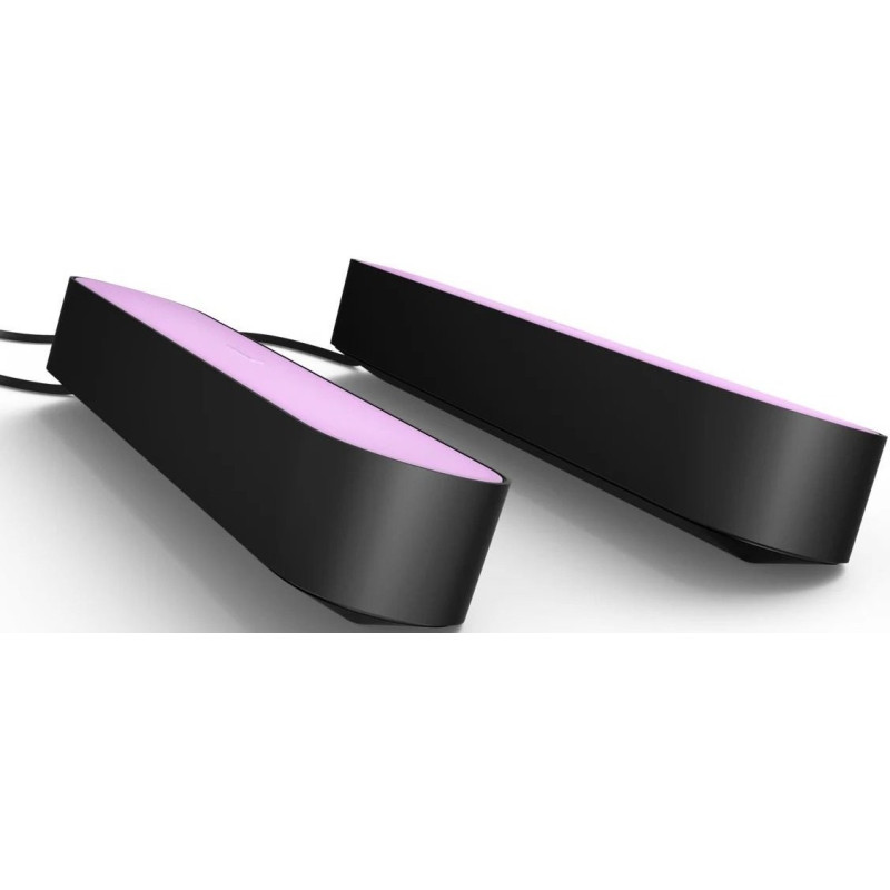 Philips Hue Панель освітлення розумна Play, 2000K-6500K, RGB, ZigBee, димування, базовий комплект, блок живлення, 2шт, чорний - 1
