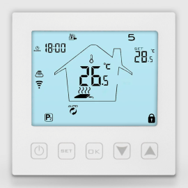 Wi-fi регулятор электрического теплого пола HYSEN HY603 (белый)