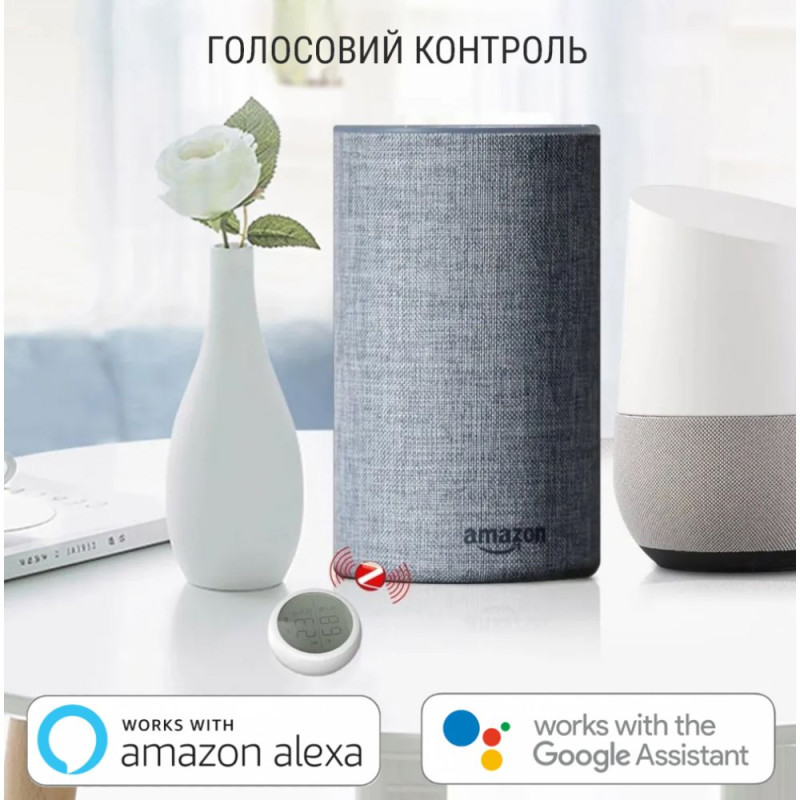 ZigBee датчик температуры и влажности Tuya c ЖК дисплеем - 2