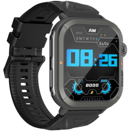 Blackview Смарт-часы W30 50мм, 1.91", 320*380, TFT, BT 5.3, 128МБ, чёрный