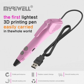 3D-ручка MYRIWELL RP-200C Pink (PLA)