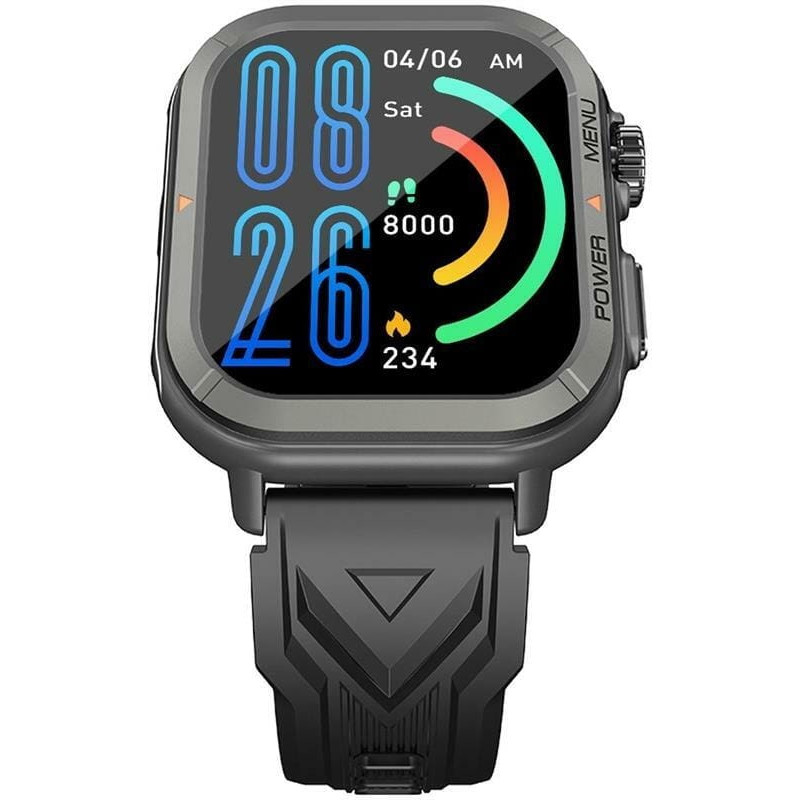 Blackview Смарт-часы W30 50мм, 1.91", 320*380, TFT, BT 5.3, 128МБ, чёрный - 2