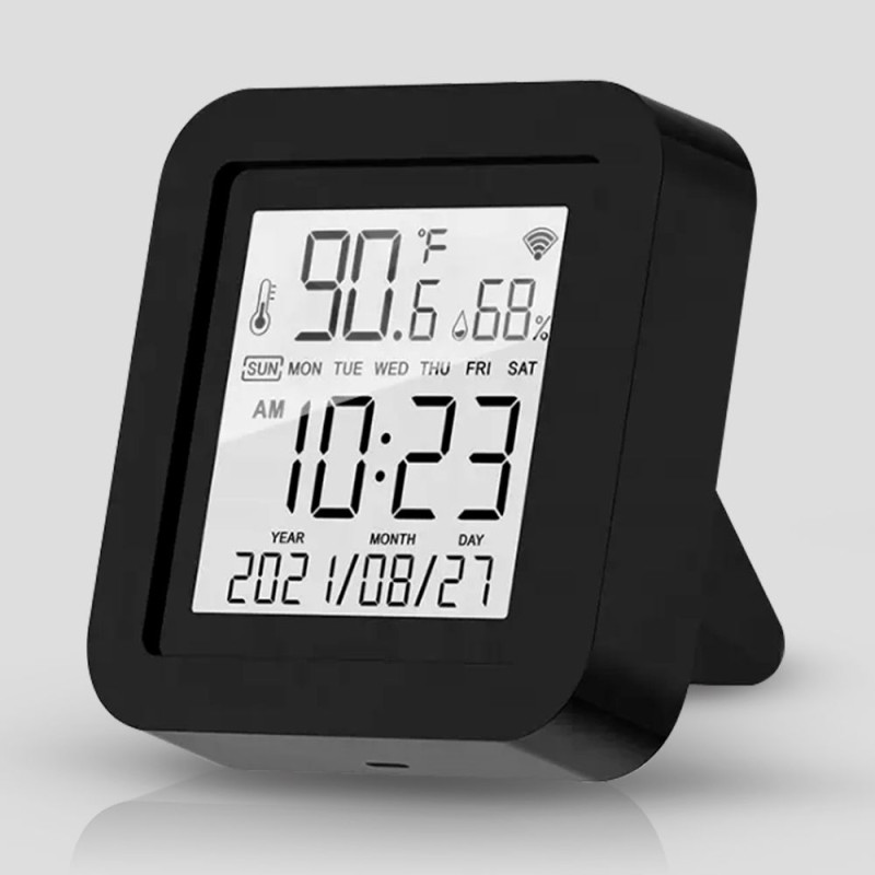 Wi-Fi датчик температуры и влажности з ИК пультом дистанционного управления Moes (WR-TY-THR)