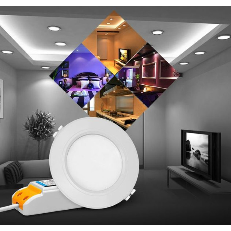 Smart светильник даунлайт RGB + CCT, WIFI, 6W - 1