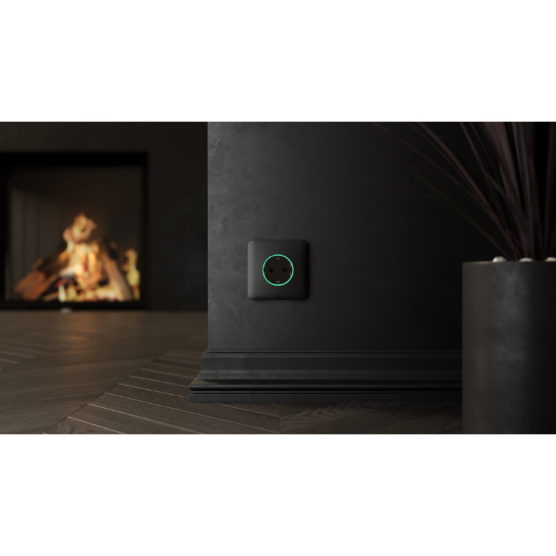 Ajax Розумна вбудована розетка Outlet black