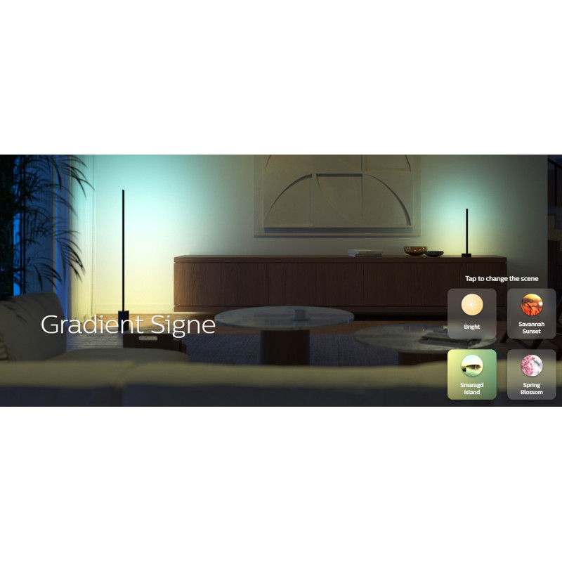 Philips Hue Настільний світильник розумний Signe, білий - 3