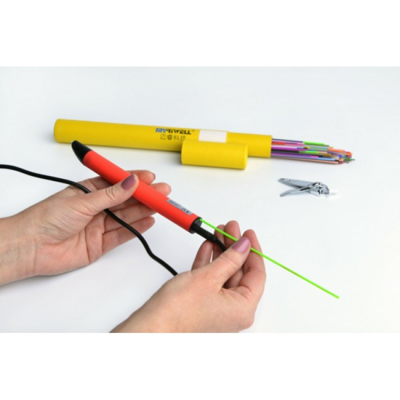 3D-ручка MYRIWELL RP-300A Red (PCL) + Внешний аккумулятор MYRIWELL B14-300A - 1