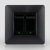 Wi-fi выключатель Moes Smart Wall module switch (2 клавиши) WS-EUY2-B