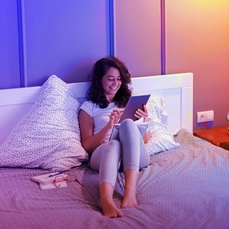 Govee Лента светодиодная умная H6154 RGB Smart Wi-Fi + Bluetooth LED Strip Lights 15м Белый - 3