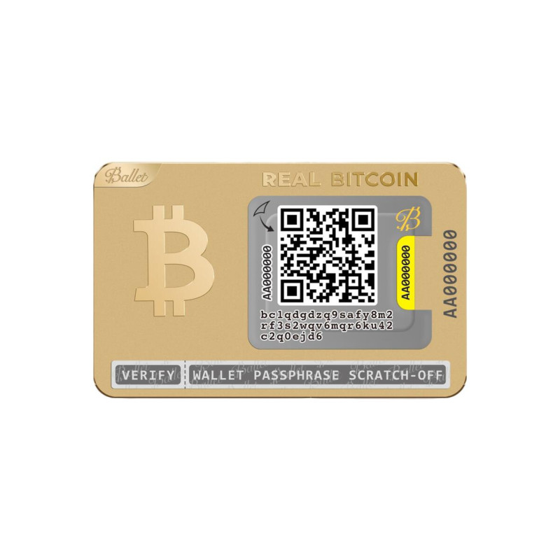 Ballet Crypto — Золоте покриття 24K