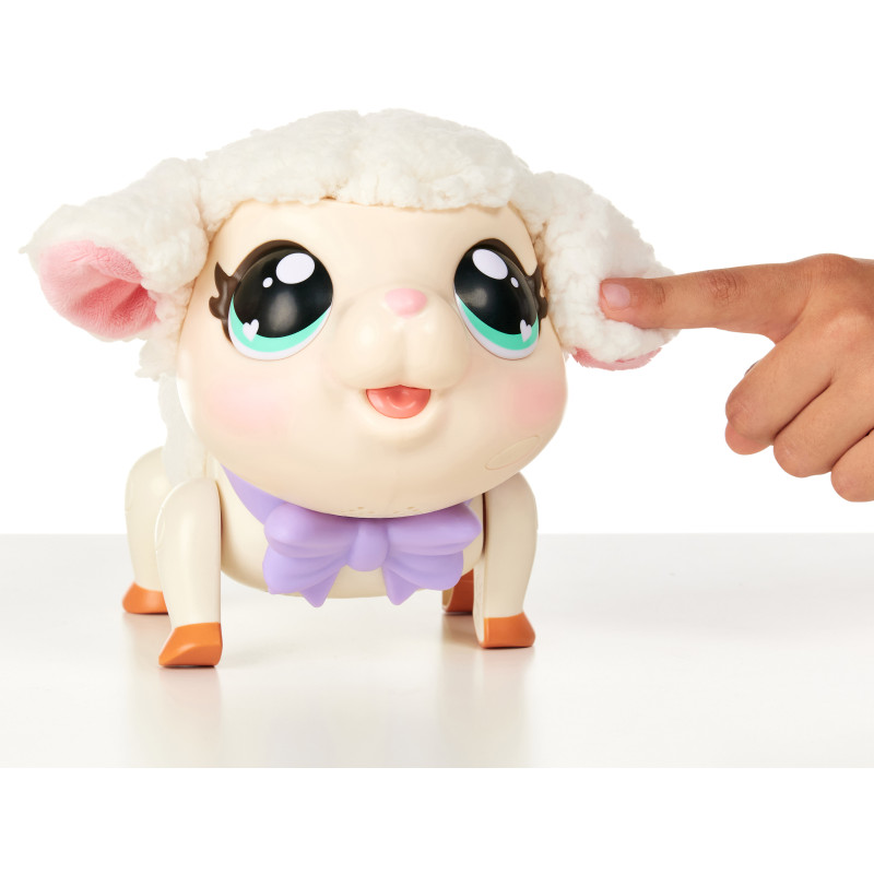 Интерактивная игрушка Moose Мой любимец маленький ягненок (26476) - 1
