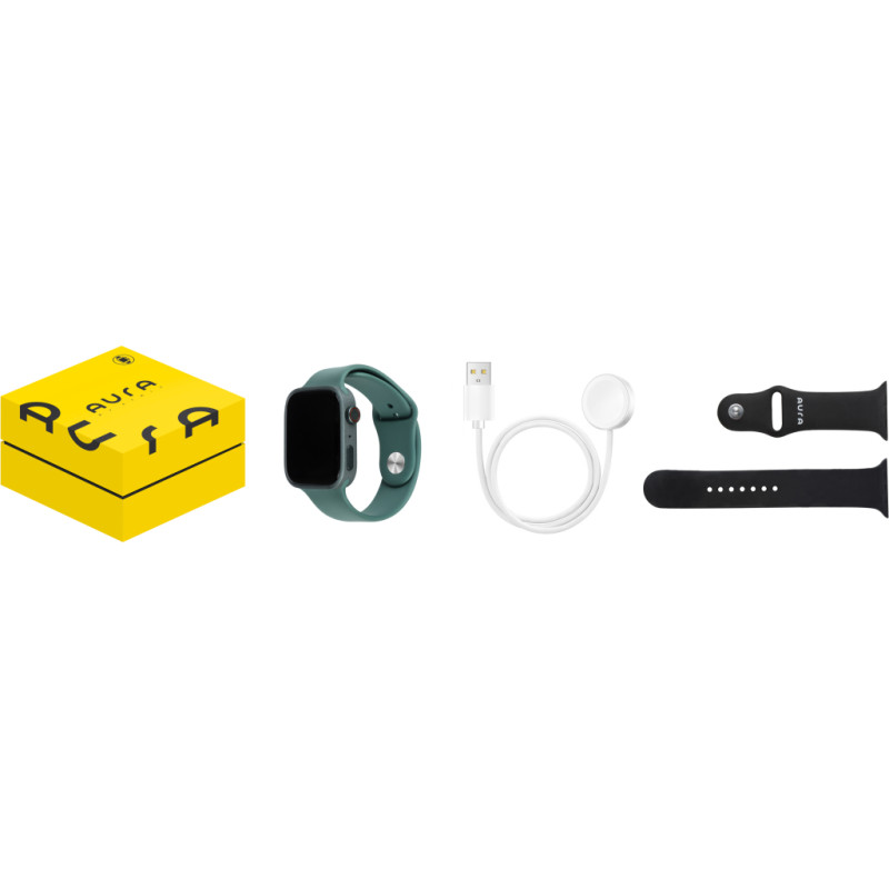 Смарт-часы AURA X1 Pro 44mm Green (SWAX144G) - 3