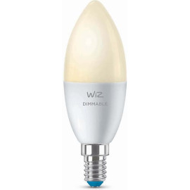 WiZ Лампа розумна E14, 4.9W, 40W 470Lm, C37, 2700K, Wi-Fi