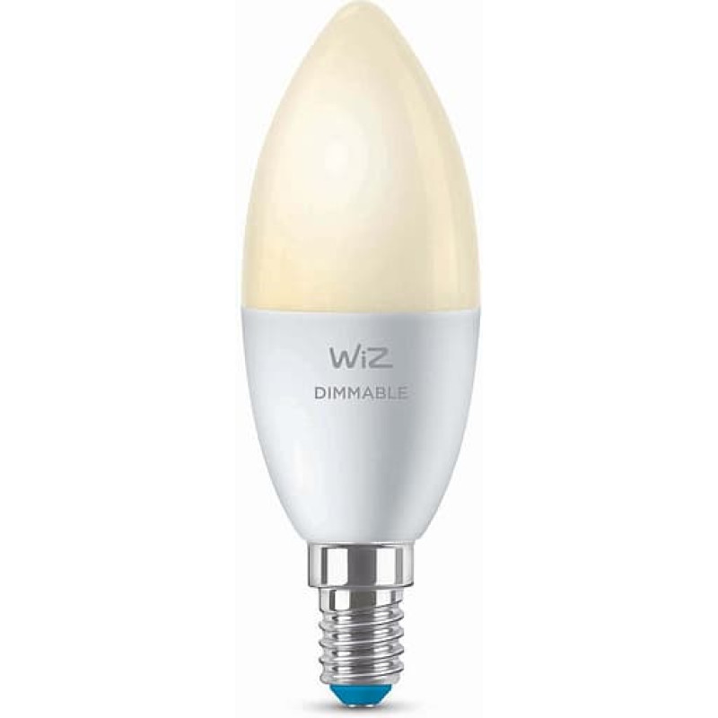 WiZ Лампа умная E14, 4.9W, 40W 470Lm, C37, 2700K, Wi-Fi