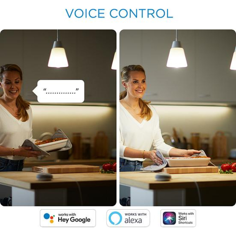 WiZ Лампа умная E14, 4.9W, 40W 470Lm, C37, 2700K, Wi-Fi - 1