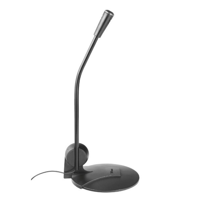Trust Микрофон компьютерный Primo Desk, Omni, 3.5 Mini Jack, 1.78м, черный