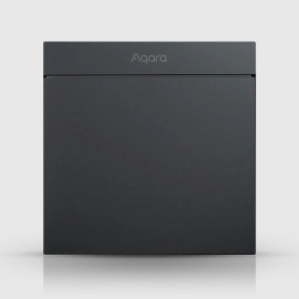 Накладной (беспроводной) ZigBee выключатель Aqara H1M (серый, 1 клавиша) WXKG21LM