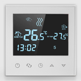 Wi-fi регулятор электрического теплого пола HYSEN HY03WE-4 (белый)