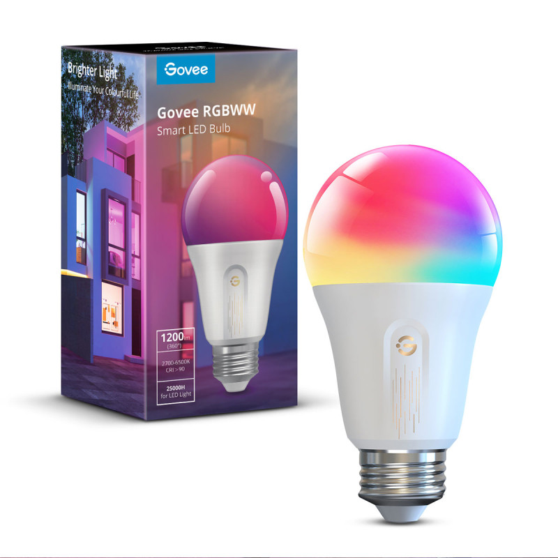 Govee Умная лампа H6009 Smart Wifi&BLE Light Bulb Белый