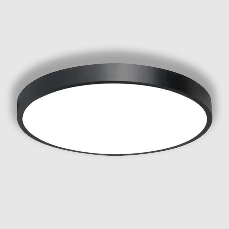 RGBW черный потолочный светильник Zemismart (Zigbee, Tuya smart)