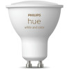 Philips Hue Лампа умная GU10, 5.7W(50Вт), 2000K-6500K, RGB, ZigBee, Bluetooth, диммирование Philips Hue Лампа умная GU10, 5.7W(50Вт), 2000K-6500K, RGB, ZigBee, Bluetooth, диммирование