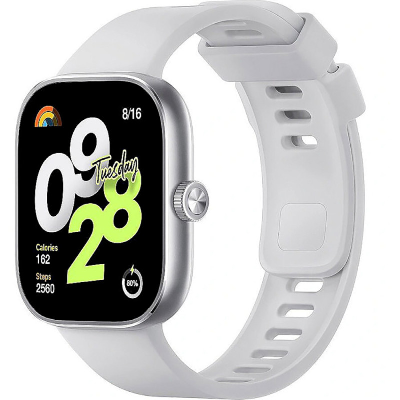 Смарт-годинник Xiaomi Redmi Watch 4 Moonlight Silver (BHR7848GL) (1021343)