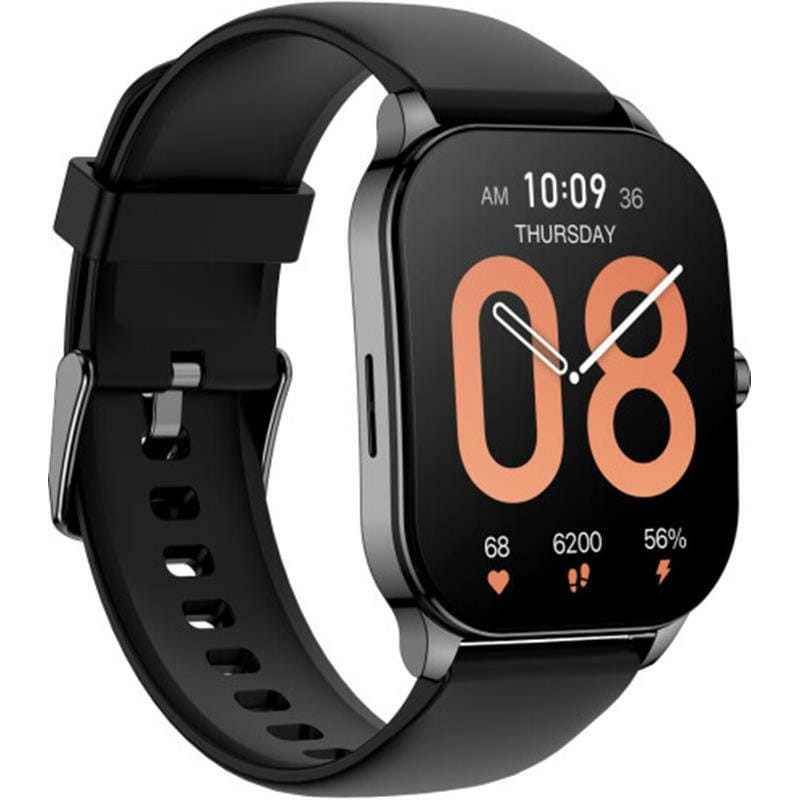 Смарт-годинник Xiaomi Amazfit Pop 3S Black - 1