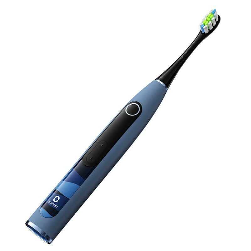 Умная зубная электрощетка Oclean X10 Electric Toothbrush Blue (6970810551914) - 3