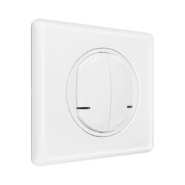 Legrand Умный беспроводной выключатель 2-клавишный (Celiane with NETATMO) [Белый]