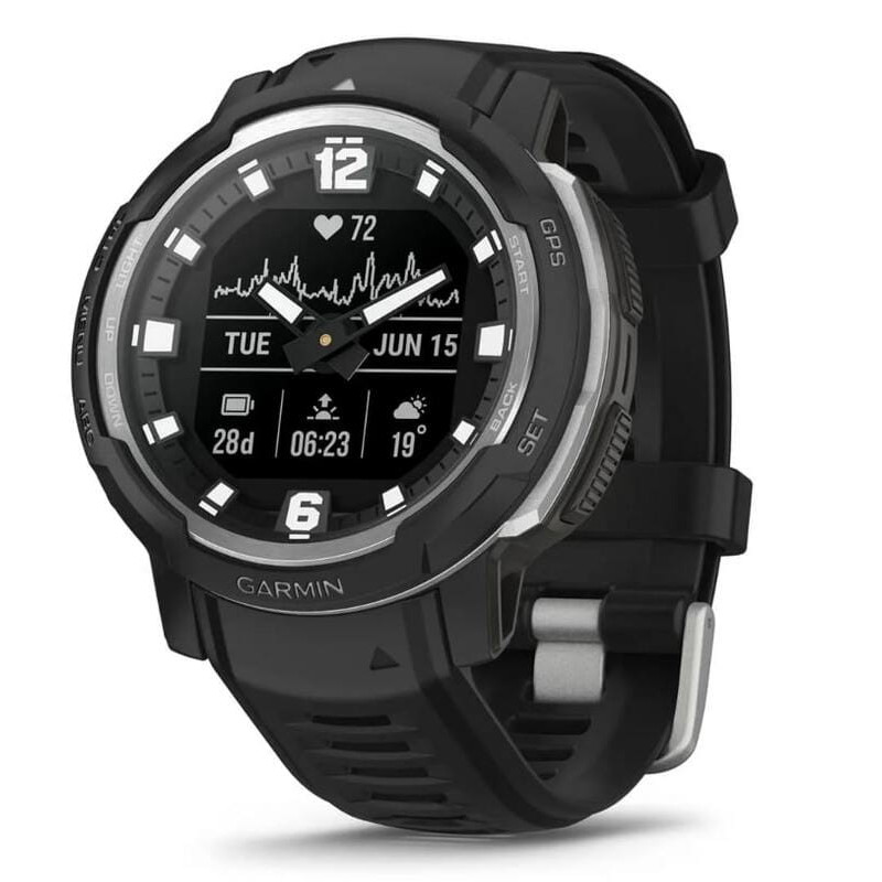 Смарт-часы Garmin Instinct Crossover Black (010-02730-03)