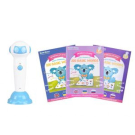 Интерактивная игрушка Smart Koala + Книга Интерактивная Smart Koala English (1, 2, 3 сезон) (SKS0123BW)