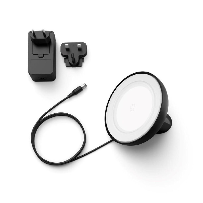 Philips Hue Настольный светильник умный Bloom, 2000K-6500K, RGB, ZigBee, Bluetooth, диммирование, черный - 1