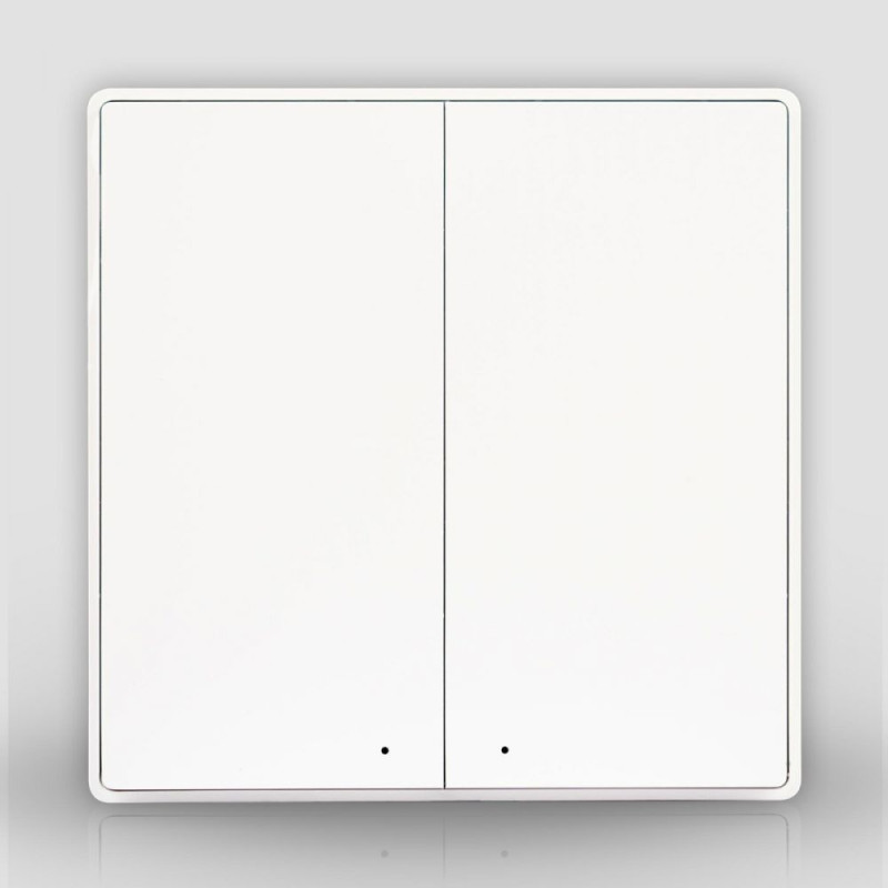 Zigbee выключатель Aqara D1 (2 клавиши, без нуля) QBKG22LM