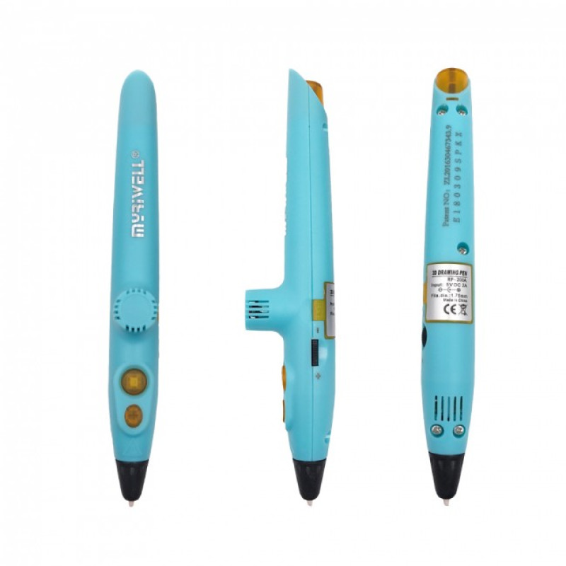 3D-ручка MYRIWELL RP-200A Blue (PLA) - 2