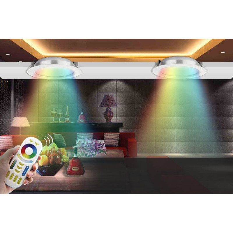 Smart светильник даунлайт RGB + CCT, WIFI, 12W