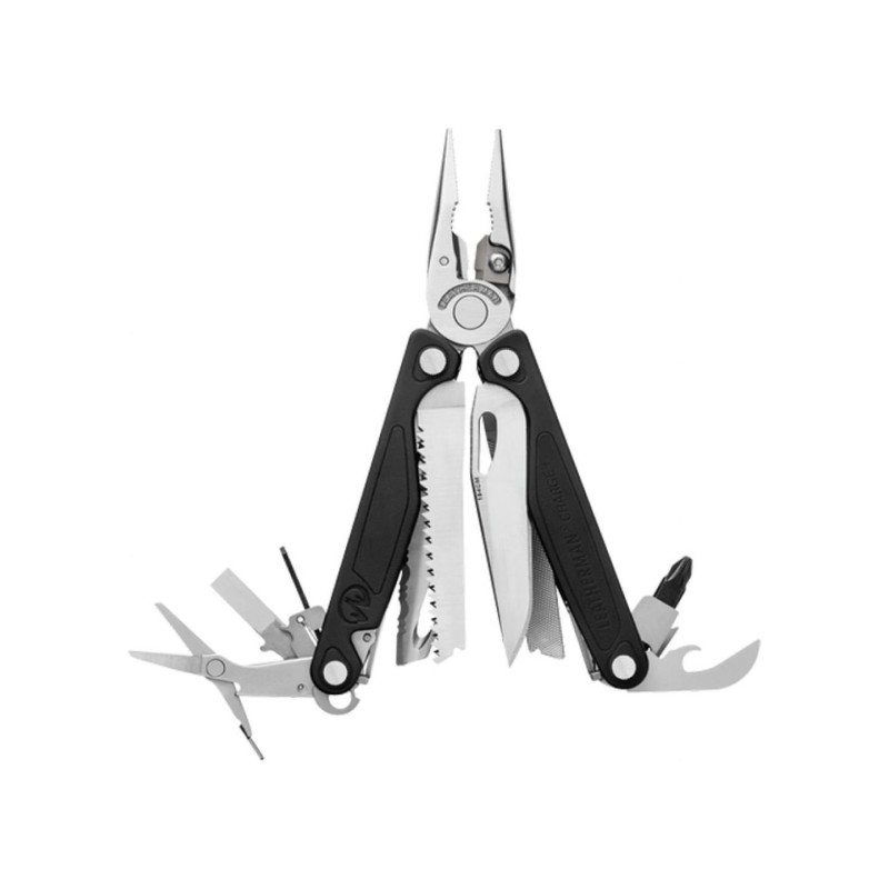 Мультитул Leatherman Charge Plus, синтетичний чохол, карт. кор., метрич. біти (832516) - 1