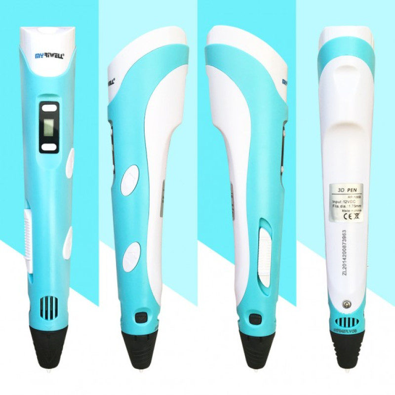 3D-ручка MYRIWELL RP-100B Blue (ABS, PLA) - 2