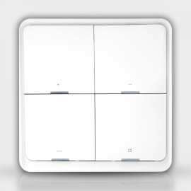Накладной zigbee выключатель Moes (4 клавиши) Tuya smart