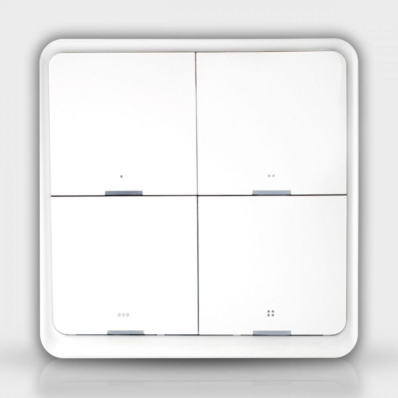 Накладной zigbee выключатель Moes (4 клавиши) Tuya smart