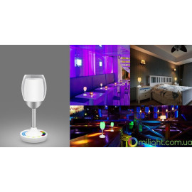 WIFI светодиодная настольная лампа RGBW (Wine Glass), аккумулятор